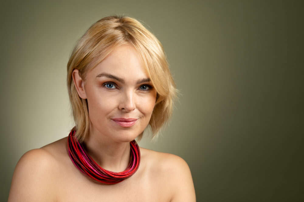 Kette WIRE rouge